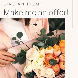 Like an item? Make me an offer!